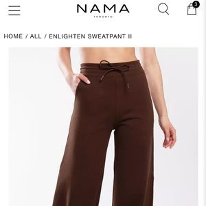 NAMA Clothing Wide Leg Sweatpant